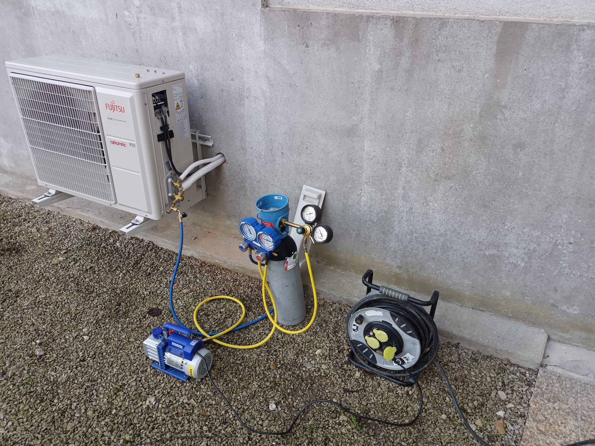 Photo intervention mise en service 2