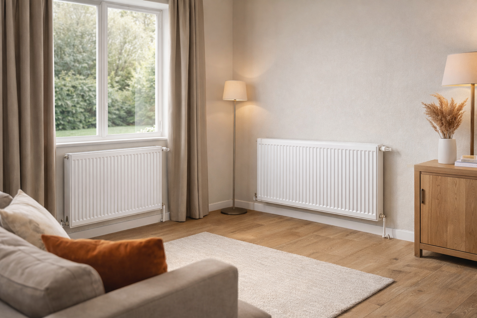 Radiateurs chauffage pompe à chaleur air eau