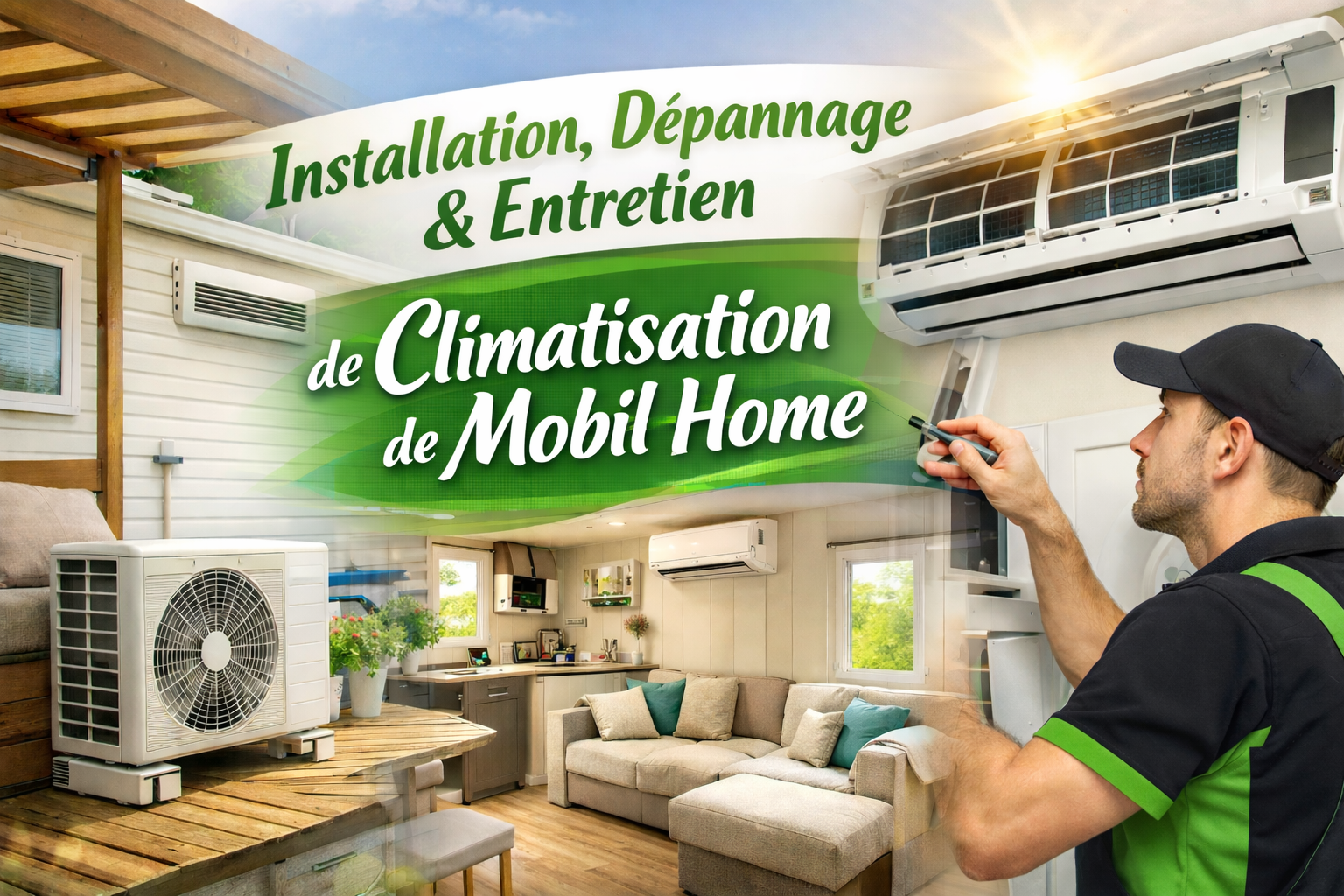 Climatisation mobil-home SolutionsTechEnergies