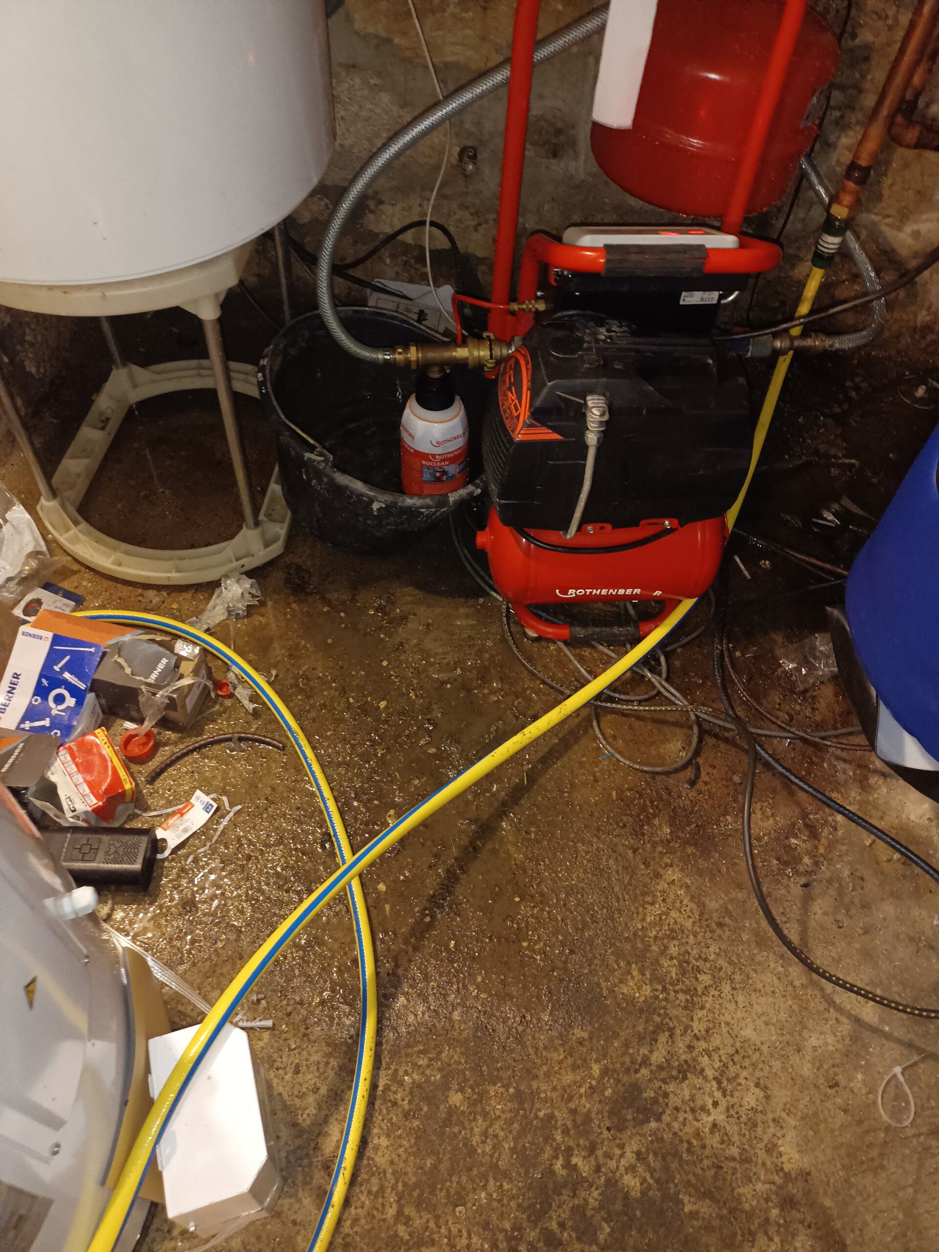 Photo chantier pompe à chaleur 2