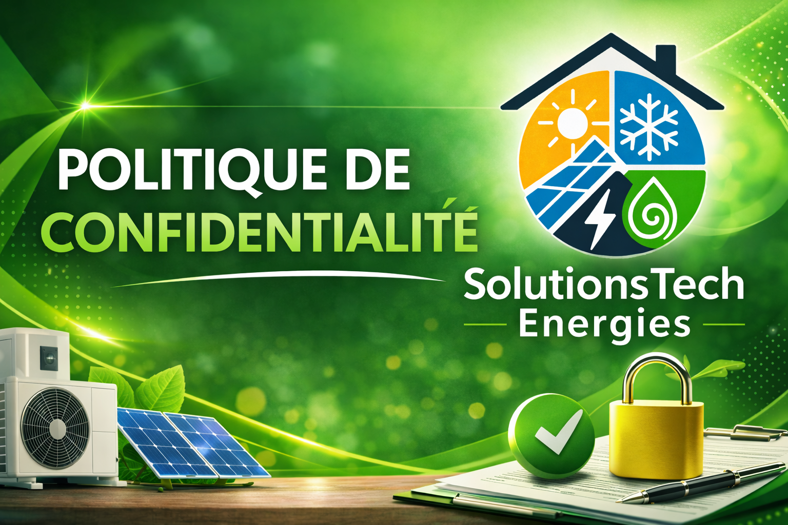 Politique de confidentialité SolutionsTechEnergies