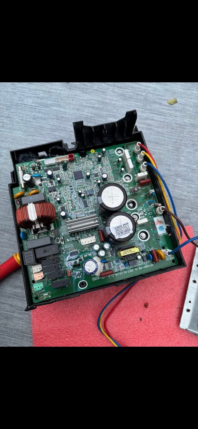 Remplacement carte électronique