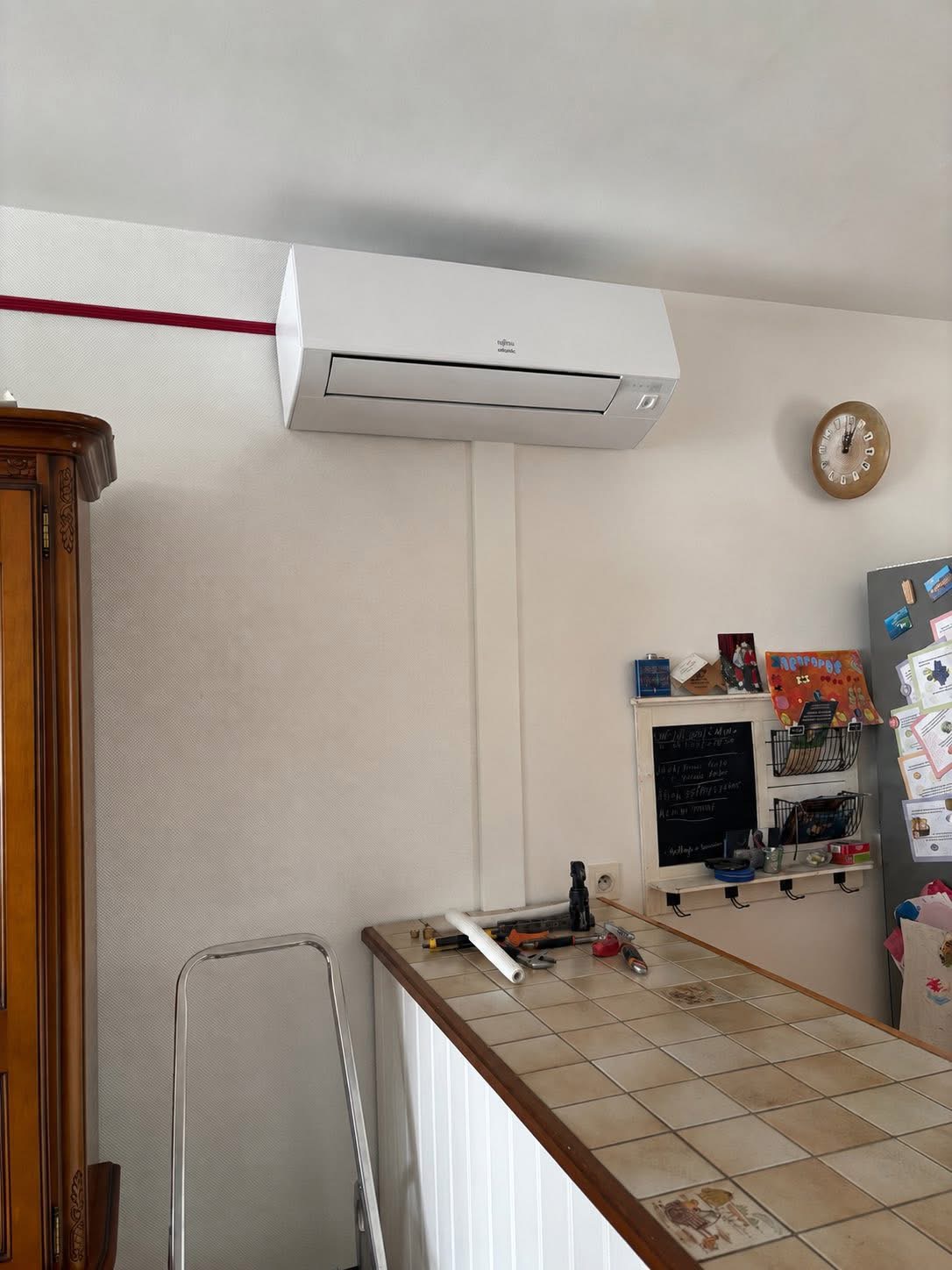 Mise en service climatisation Atlantic Fujitsu