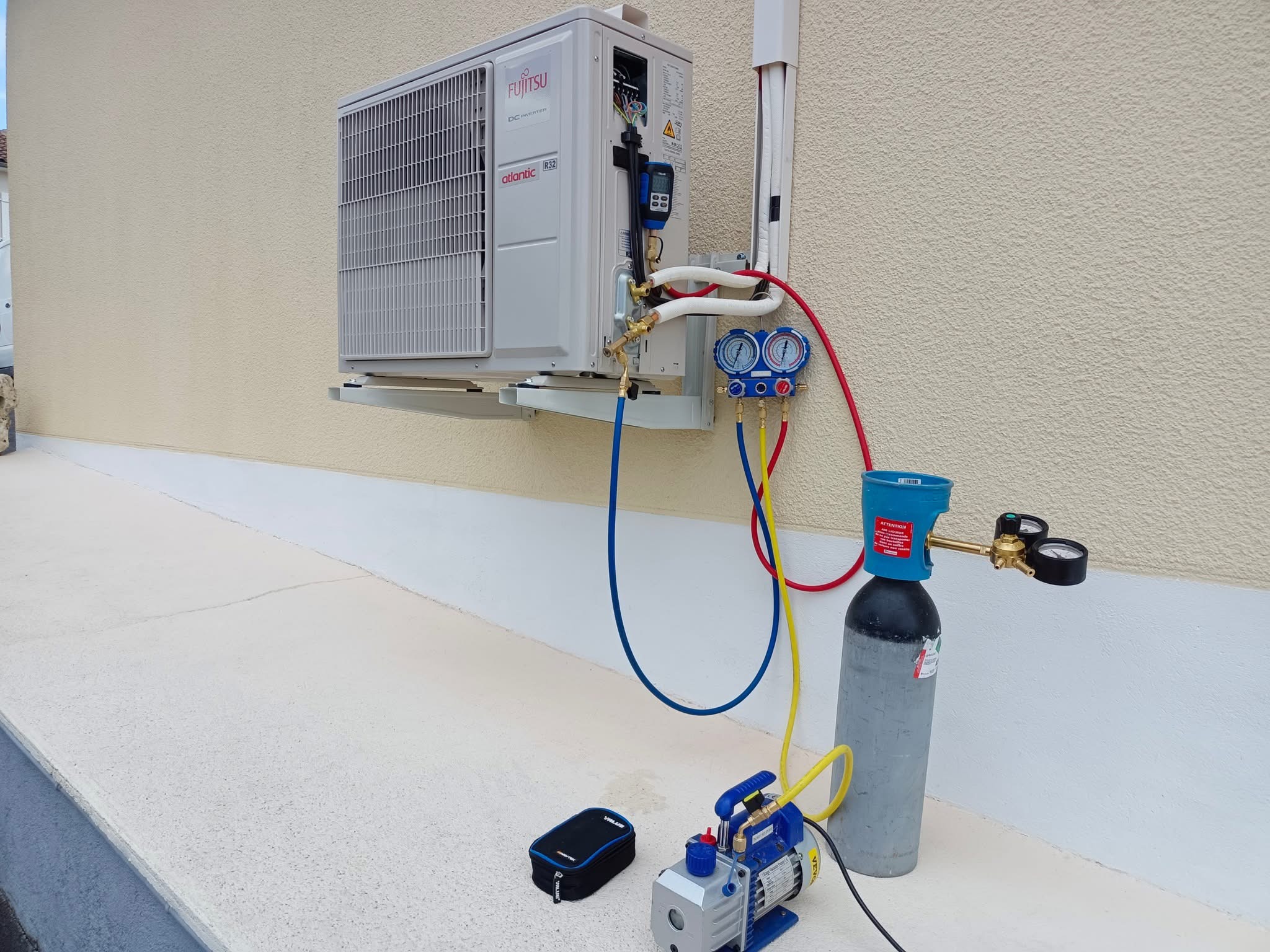 Mise en service climatisation professionnel