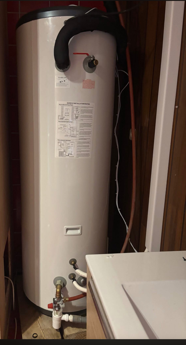Vue rapprochée ballon thermodynamique