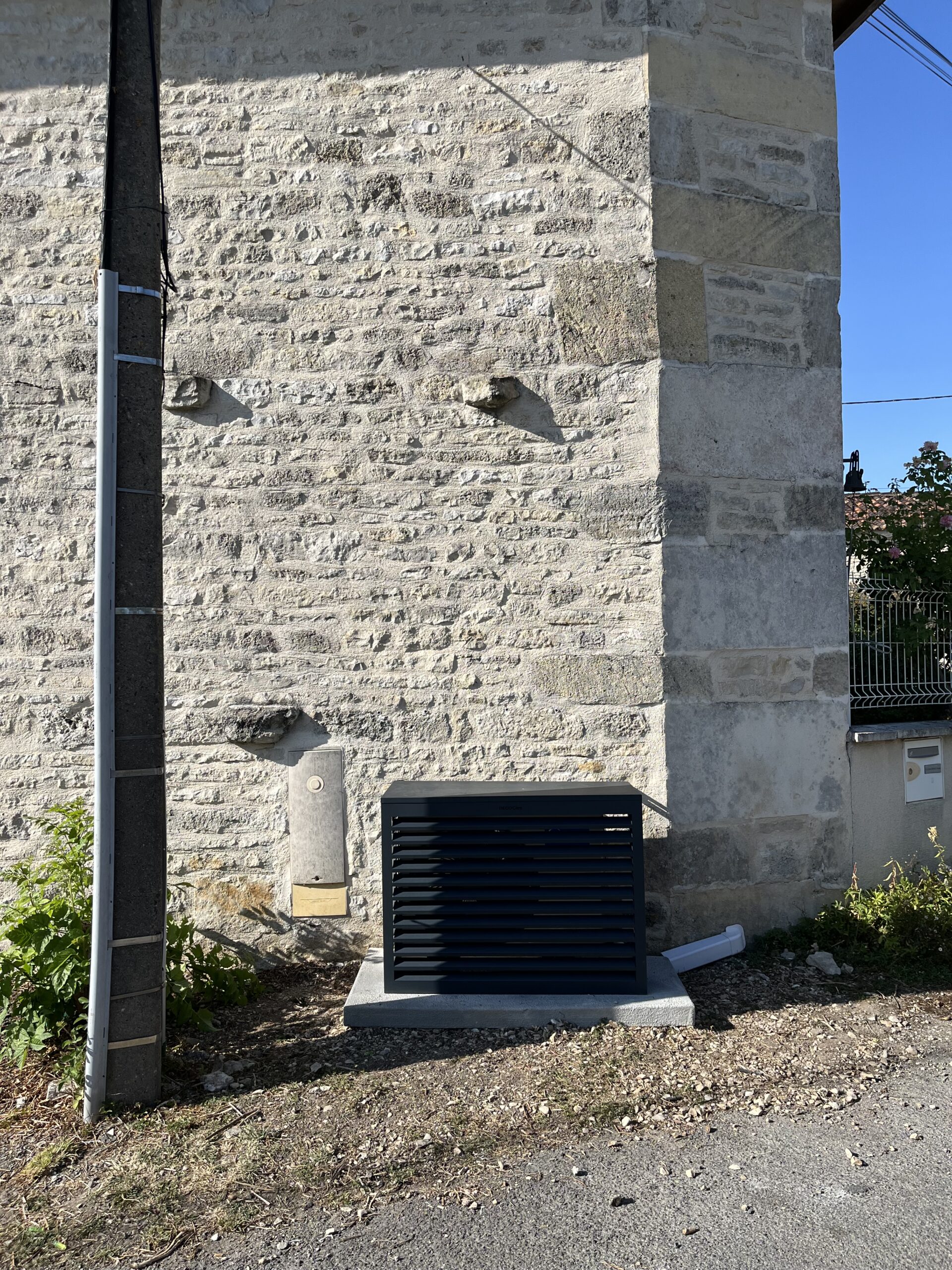 Cache DECOClim anthracite