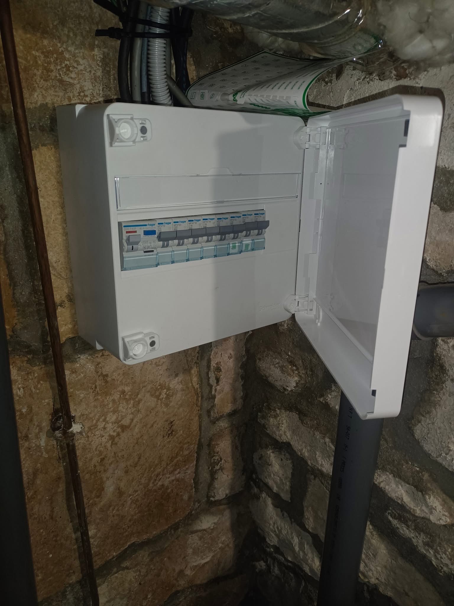 Tableau électrique pompe à chaleur