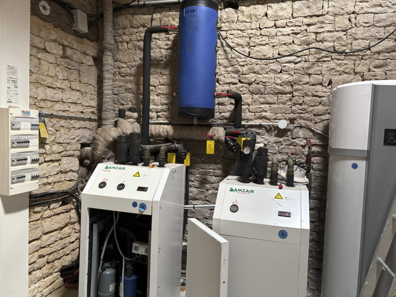 Entretien d’une pompe à chaleur géothermique AMZAIR