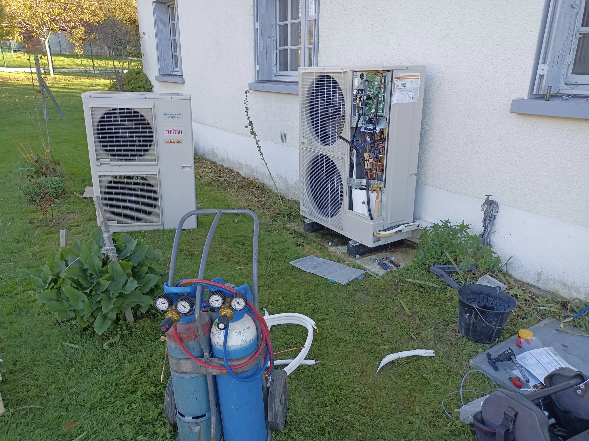 Mise en service multi split professionnelle