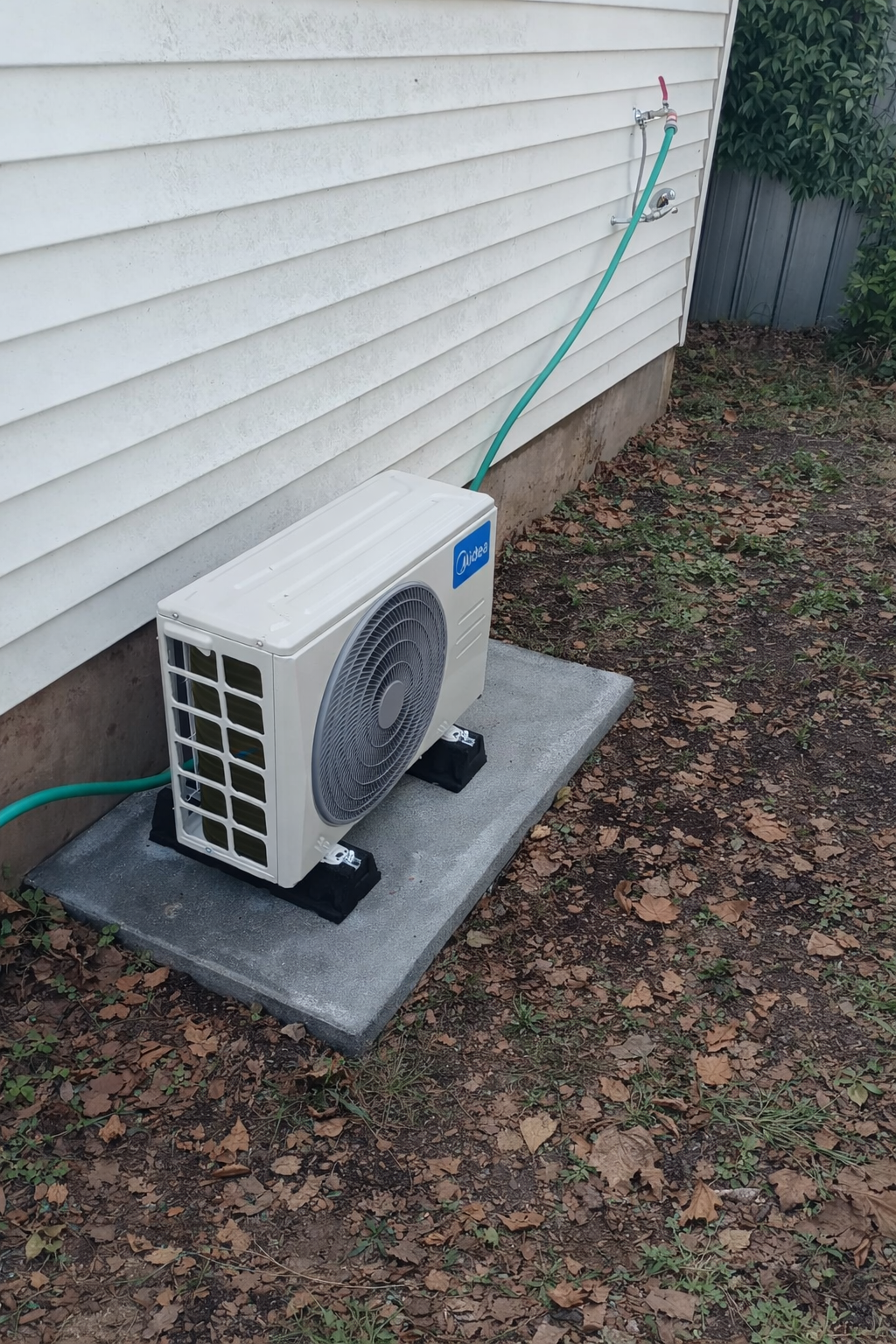 Groupe extérieur posé chantier 2