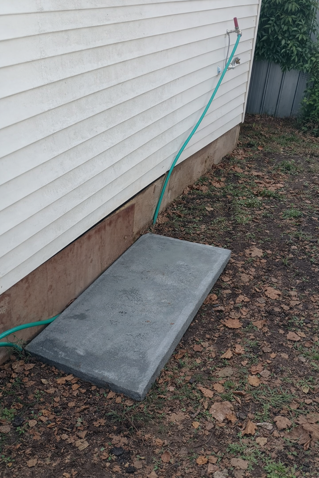 Dalle béton avant pose chantier 2