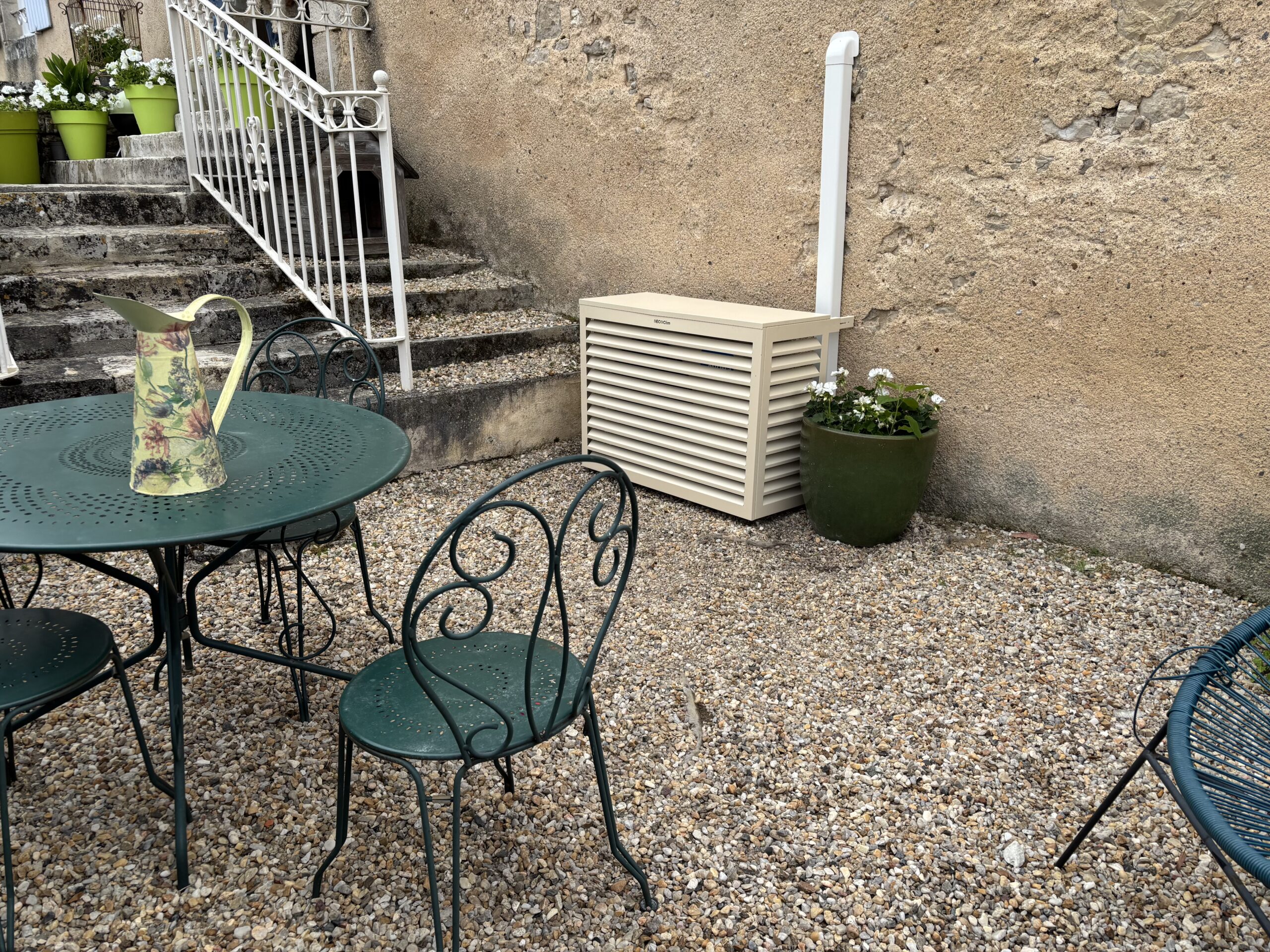 Intégration extérieure climatisation La Chapelle