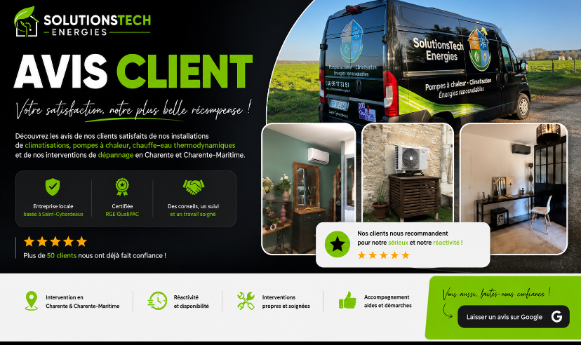 Avis clients SolutionsTechEnergies